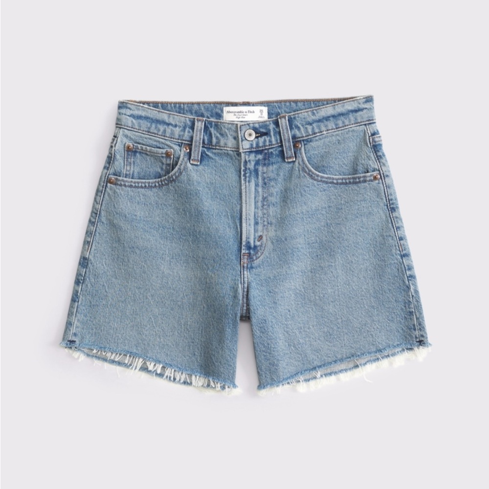 Abercrombie High Rise Dad Shorts